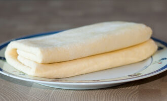 Бездрожжевое слоеное тесто