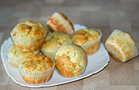 Маффины из кабачков с сыром