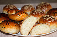 Дрожжевое тесто на кефире для булочек