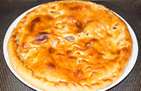 Осетинский пирог с мясом и порционные фыдчины